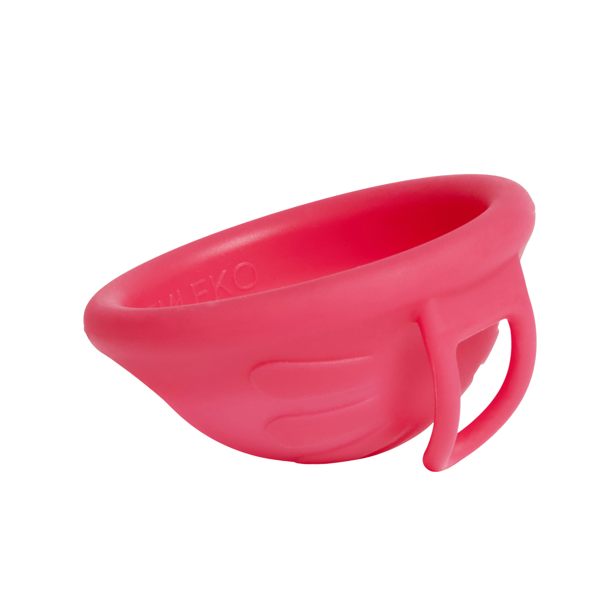 Disc menstrual reutilizabil Femi.Eko®, universal, în nuanță vibrantă fuchsia