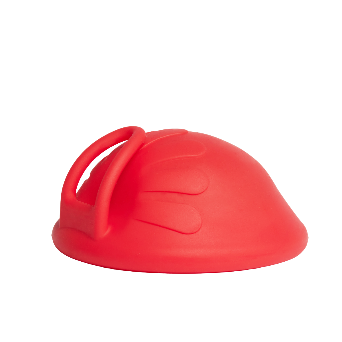 Femi.Eko® Safe Hard – disc menstrual roșu, cu formă fermă și protecție antibacteriană