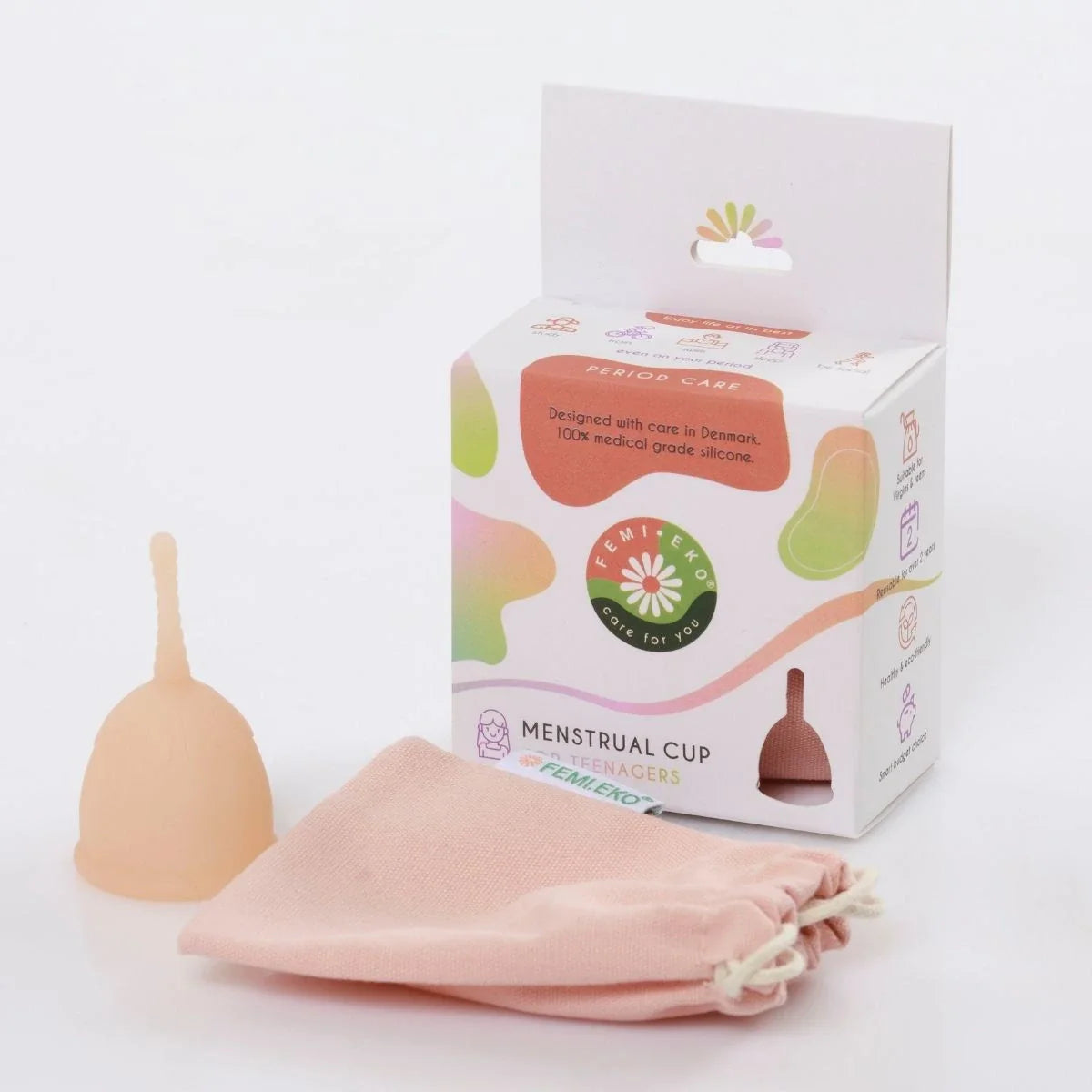 Cupa menstruală pentru fete 12-18 ani