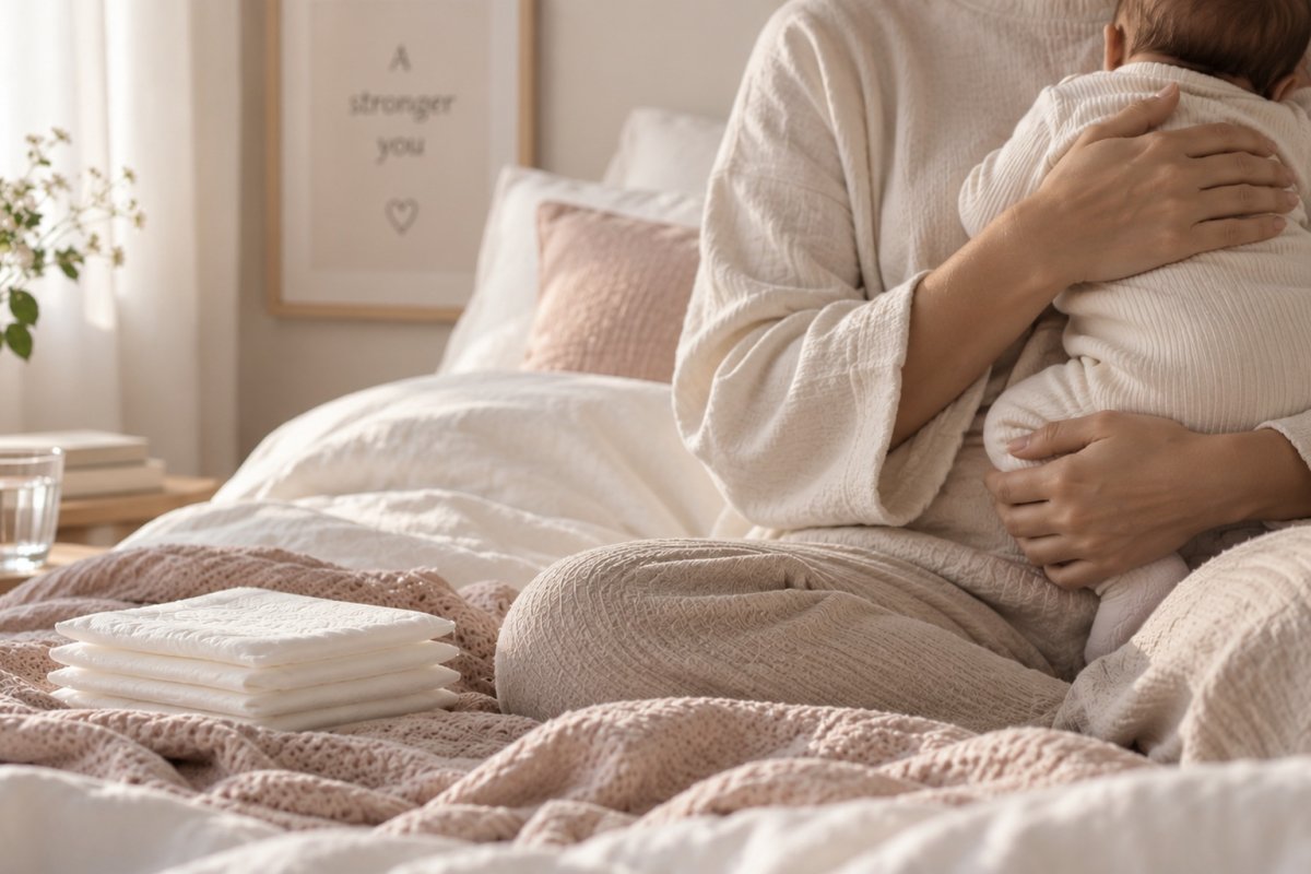 Absorbante lăuzie bumbac: Ghidul complet pentru o recuperare postpartum sănătoasă în 2026