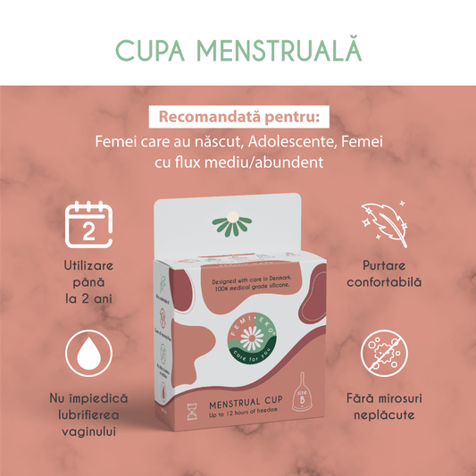 Utilizarea cupei menstruale te poate ajuta să scapi de durerile menstruale?