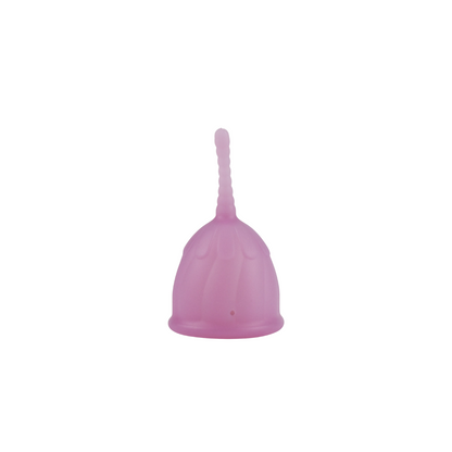 Cupă menstruală violet Femi.Eko® Safe, mărimea XS, ideală pentru adolescente