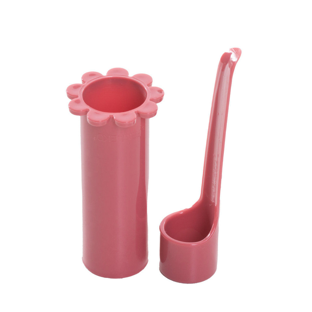 aplicator menstrual femieko cu design ergonomic, usor de folosit pentru inserare si indepartare