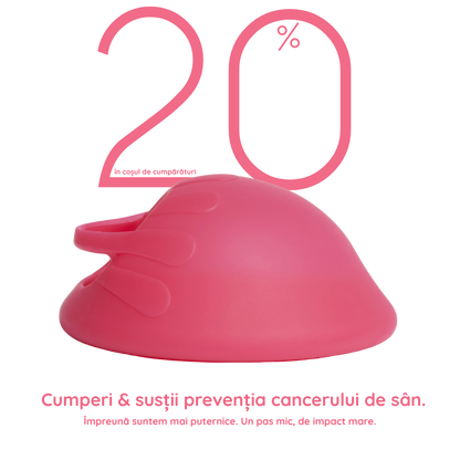 Disc menstrual | Delicate | Antibacterian | Fuchsia