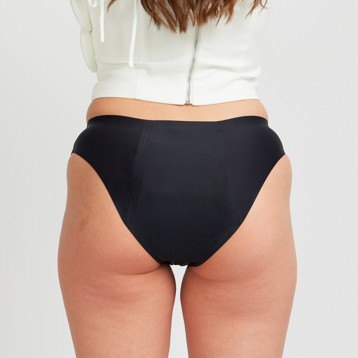 Seamless | Chiloți menstruali | Negru | Moderat noapte