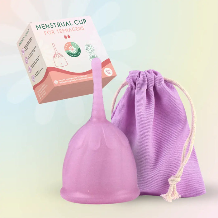 Cupă Teen Safe, Mov — FemiEko