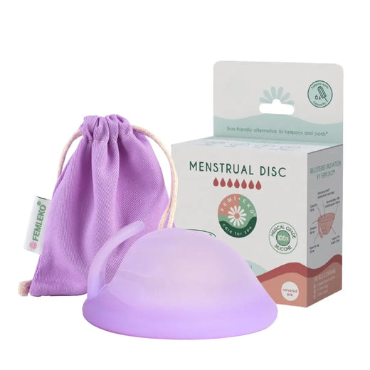 Disc menstrual | Universal Safe | cu tehnologie antibacteriana | Mov