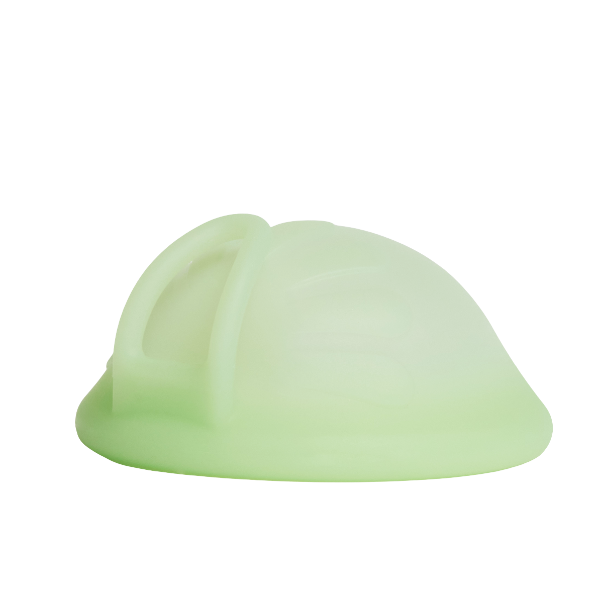 Disc menstrual verde Femi.Eko®, model universal, cu tehnologie antibacteriană