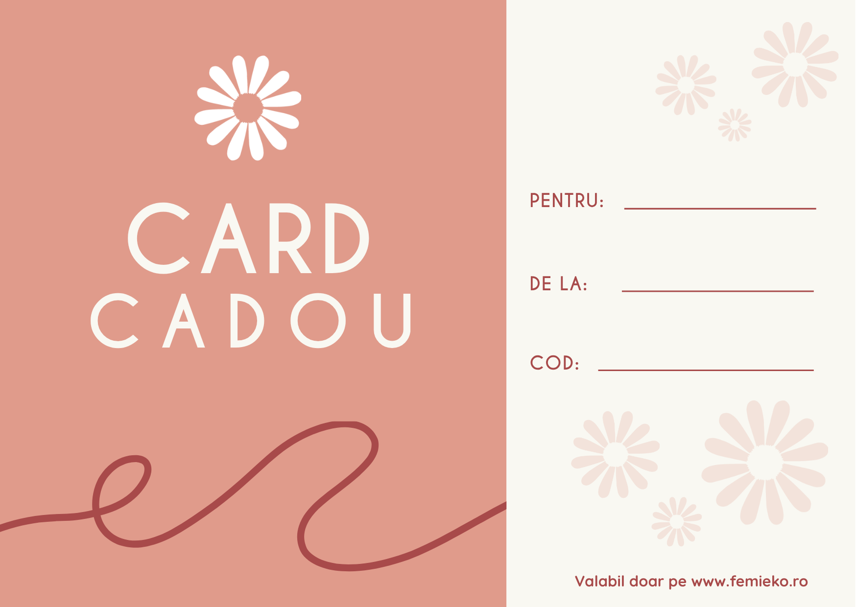 Card cadou Femi.Eko