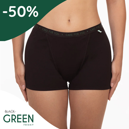 AllBody | Chiloți menstruali | Boxeri | Negru
