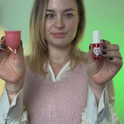 Cupă menstruală Safe | Mărimea S | Violet