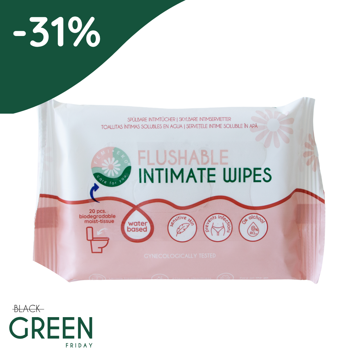 Servetele intime biodegradabile