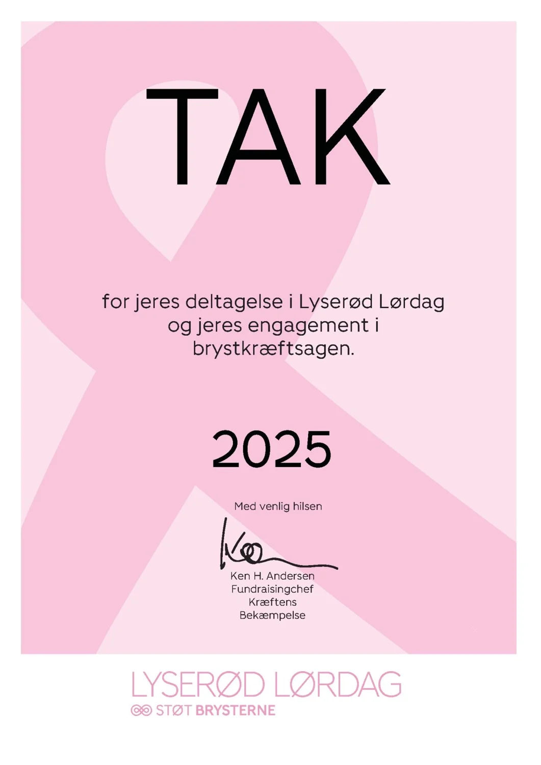 Document Lyserød Lørdag 2025